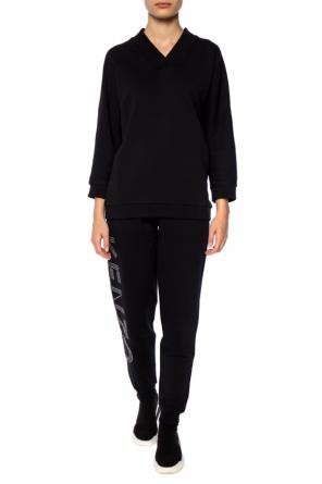 Sweatshirt with a v-neckline, zdjęcie 2 Sweatshirt with a v-neckline od Kenzo